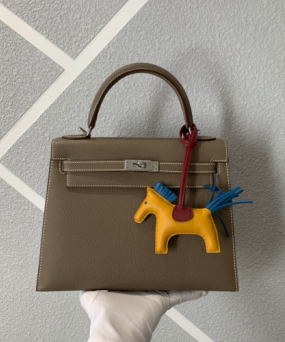 에르메스 켈리백25 에토프 은장 앱송